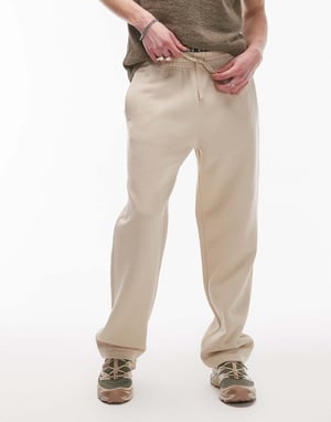Topman raka joggers i stentone