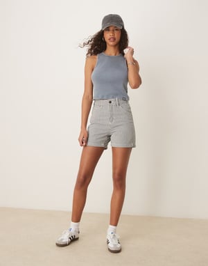 Dickies Plentywood väst i tvättad blå