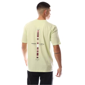 Marshall Artist Heren-T-shirt met logo, reguliere pasvorm (Kalk)