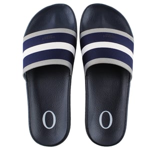 Osprey London The Casanova Mens Navy Sliders
