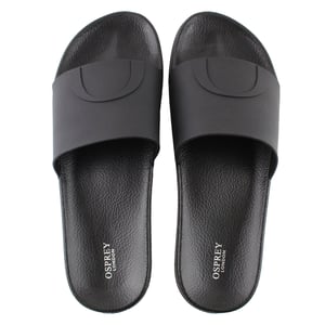 Osprey London The Cruz Mens Black Sliders