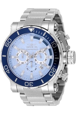 Invicta Coalition Forces 50226 Herenhorloge - Quartz Uurwerk - Roestvrij Staal met Blauwe Wijzerplaat - 52 mm