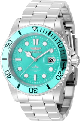 Invicta Pro Diver 50822 Herrklocka - Kvartsurverk - Rostfritt Stål med Blå Urskiva - 42 mm