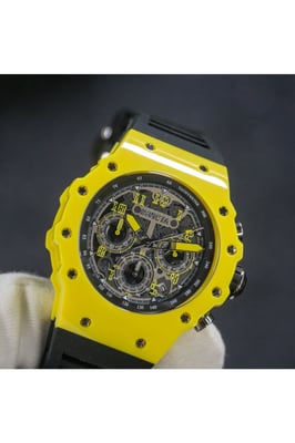 Invicta Racing 69667 Herenhorloge - Quartz Uurwerk - Acryl met Zilveren Wijzerplaat - 43 mm