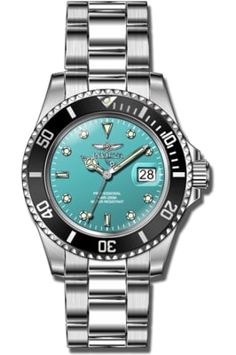 Invicta Pro Diver 50941 Herrklocka - Quartz Urverk - Rostfritt Stål med Blå Urskiva - 43 mm