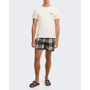 Barbour Heren staple tartan swim short bodywarmer