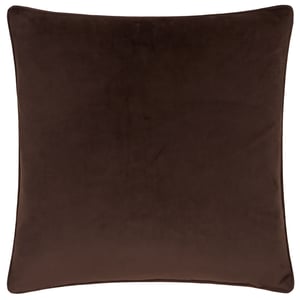 Furn Berry Woods Embroidered Velvet Feather Filled Cushion