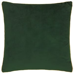 Furn Merry Christmas Embroidered Velvet Polyester Filled Cushion