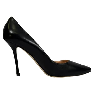 Sergio Rossi Godiva Pumps in Black Leather