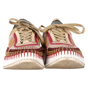 Chloé Nama Mesh Sneakers i Flerfärgad Mocka