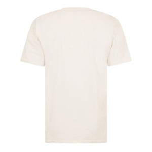 Hugo Heren-T-shirt met Dulivio-logo in contrasterende kleuren (Natuurlijk)
