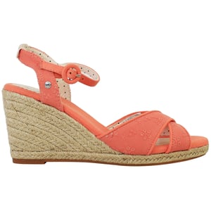 Pepe Jeans Shark Ret Womens Orange Wedges
