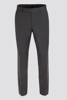 Regular Suit Trousers in Charcoal