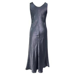 Max Mara Leisure Talete Midi-jurk in marineblauwe acetaat