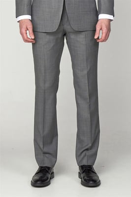 Regular Suit Trousers in Grey