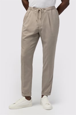 Regular Suit Trousers in Stone