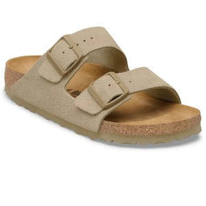Birkenstock Arizona suède faded smal voetbed unisex slipper