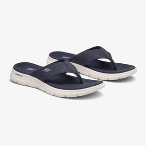 Skechers Go Walk Flex Sandal - Holly Womens Flip-flops Navy/white