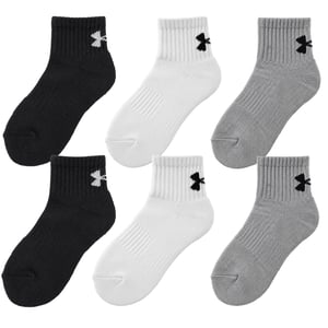 Under Armour 6-Pack Charged Kids Multicolour Socks