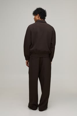 Double Pleat Balloon Fit Co-ord Tailored Trousers