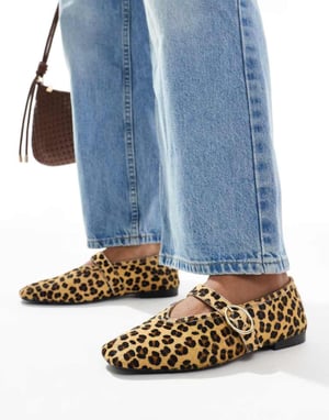 schuh Lavena mary janes i leopard