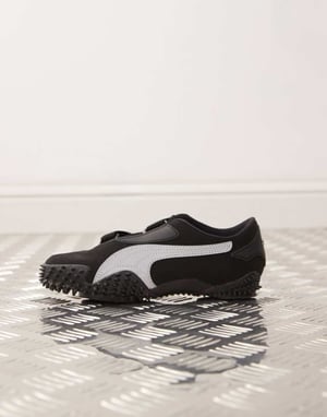 Puma Mostro trainers in black & silver