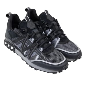 Cruyff Hexagon suède Hex-Tech sportschoenen voor dames (Zwart/Grijs)