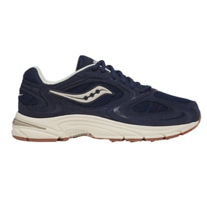 Saucony Unisex-skor i läder, modell Jazz 9 Retro, för vuxna (Marinblått)