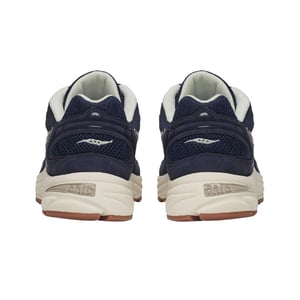 Saucony Unisex-skor i läder, modell Jazz 9 Retro, för vuxna (Marinblått)