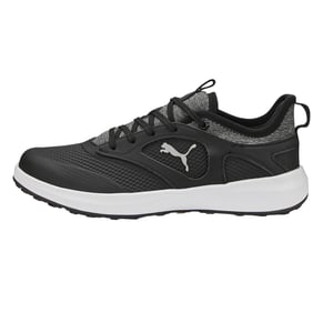 Puma Ignite Malibu golfschoenen zonder spikes voor dames (Zwart/Zilver)