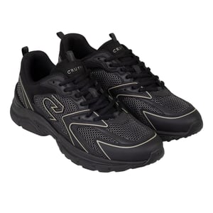 Cruyff Heren Scorpius Trainers (Zwart/Goud)