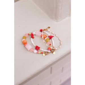 Label Kiki Coral crush bracelet