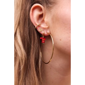 Label Kiki Big round hoop