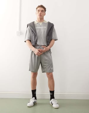 Umbro fotbollströja t-shirt i silver
