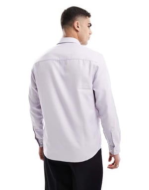 ASOS DESIGN regular shirt in pink