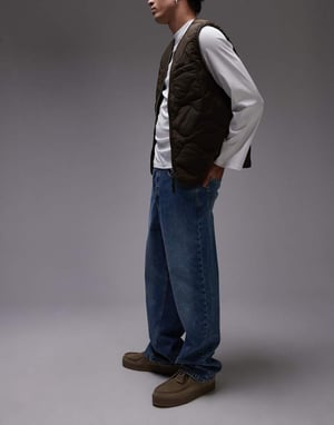 Dickies Garyville regular fit denimjeans i tvättad blå med blekning