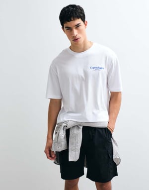 ONLY & SONS cargoshorts i svart