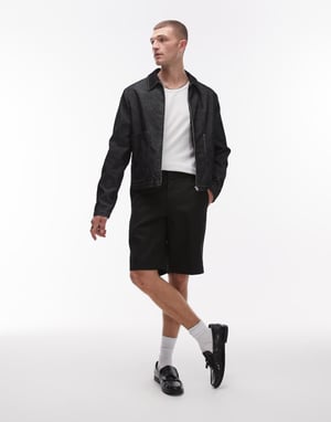 Dickies 874 raka arbetsshorts i svart