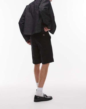 Dickies 874 raka arbetsshorts i svart
