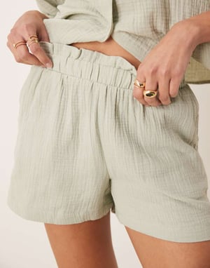JDY ostdukshorts set i salvia