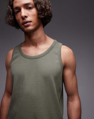 Allsaints edwards vest in eden green