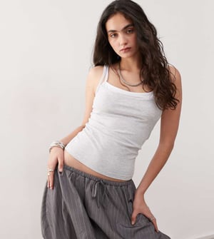 COLLUSION elevated double layer cami