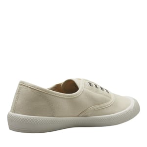 Penguin Anita Canvas Women's Off White Pumps