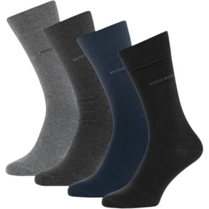Hugo Boss Men's 4-Pack Socks Set Gift Box Multicolor Size UK 6-11