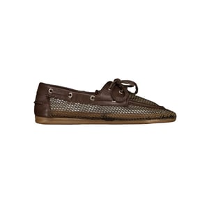 Posa Pw111 loafers boat loafer mesh leather