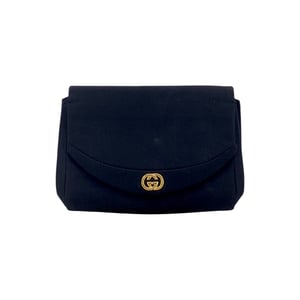 Gucci Vintage stoffen clutch GG