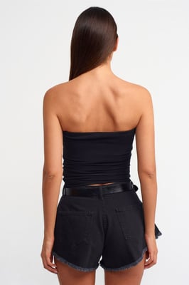Strapless Bodycon Bandeau Blouse