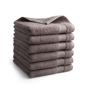 DoubleDry Hotel handdoeken 50 x 100 cm – set van 6 – 100% katoen 500 g/m2 –