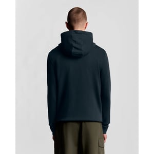 Lyle and Scott Ml420v zip through hoodie dark navy z271 sweater