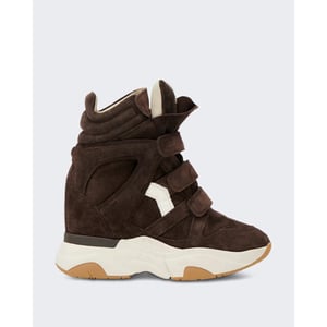 Isabel Marant Balskee sneaker chocolade